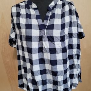 Womens gingham top